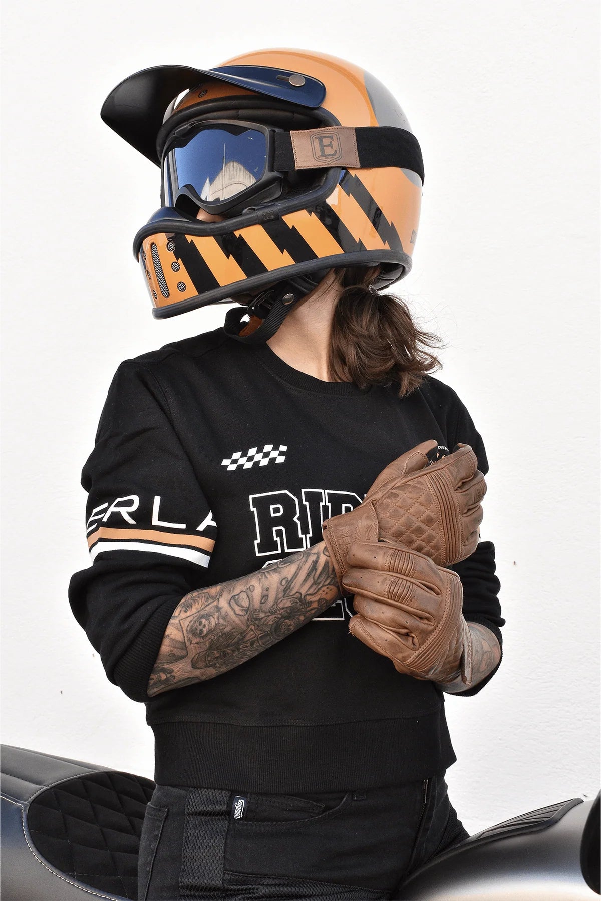 Riders Crop Sweatshirt