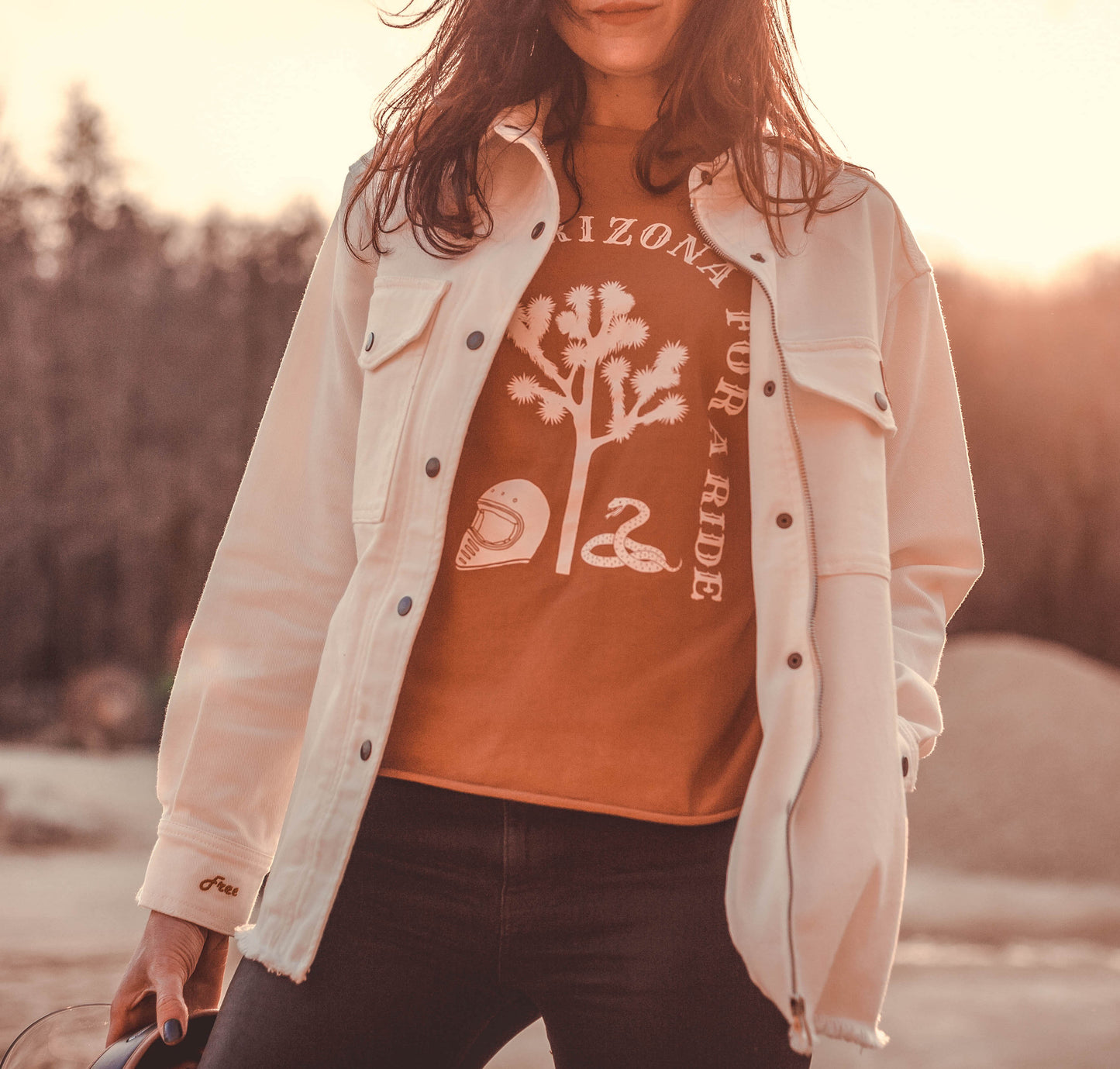 Maverick Jacket White