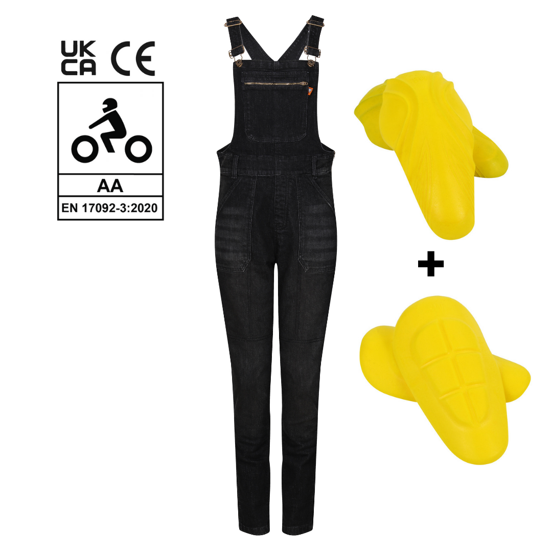Daisy Overalls Black
