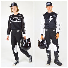 Load image into Gallery viewer, Retro Motocross Pants Black
