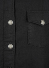 Load image into Gallery viewer, Savannah Moto Shirt Black
