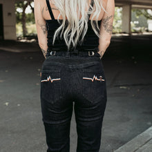 Load image into Gallery viewer, Ellie Jeans Black
